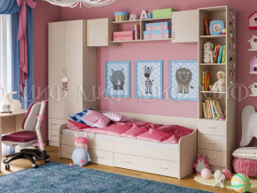 Детская комната Вега 1 Дуб беленый в Челябинске - chelyabinsk.magazinmebel.ru | фото