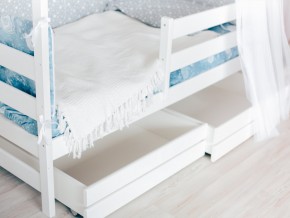 Детская кровать Домик Эко с ящиками белый в Челябинске - chelyabinsk.magazinmebel.ru | фото - изображение 3