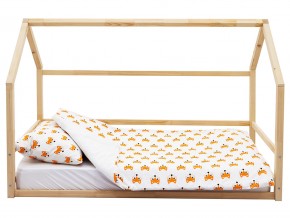 Детская кровать-домик Монтессори Svogen натура в Челябинске - chelyabinsk.magazinmebel.ru | фото - изображение 2