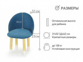 Детский мягкий стул Stumpa морской в Челябинске - chelyabinsk.magazinmebel.ru | фото - изображение 2