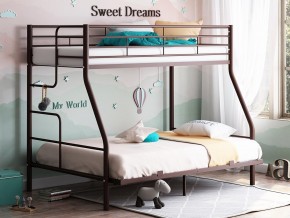 Двухъярусная кровать Гранада-3 140 коричневый в Челябинске - chelyabinsk.magazinmebel.ru | фото