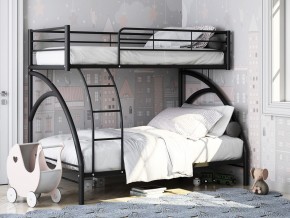 Двухъярусная кровать Виньола 2 Черная в Челябинске - chelyabinsk.magazinmebel.ru | фото