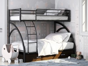 Двухъярусная кровать Виньола-2 Я черный в Челябинске - chelyabinsk.magazinmebel.ru | фото - изображение 1