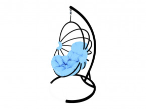 Кокон Веер без ротанга голубая подушка в Челябинске - chelyabinsk.magazinmebel.ru | фото