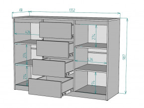 Комод Мальта K118 в Челябинске - chelyabinsk.magazinmebel.ru | фото - изображение 3