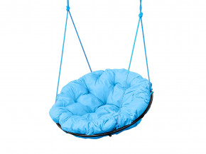 Кресло Папасан подвесное голубая подушка в Челябинске - chelyabinsk.magazinmebel.ru | фото - изображение 1