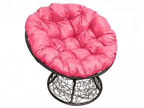 Кресло Папасан с ротангом розовая подушка в Челябинске - chelyabinsk.magazinmebel.ru | фото