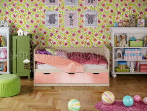 Кровать Бабочки 1600 Розовый металлик в Челябинске - chelyabinsk.magazinmebel.ru | фото