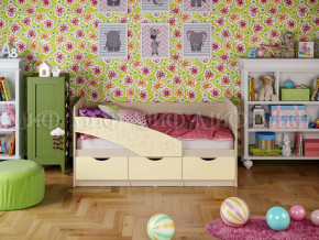 Кровать Бабочки 1600 Ваниль в Челябинске - chelyabinsk.magazinmebel.ru | фото - изображение 1