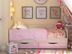 Кровать детская Алиса КР 812 розовая 1600 в Челябинске - chelyabinsk.magazinmebel.ru | фото - изображение 1