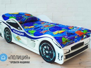 Кровать детская машина Полиции в Челябинске - chelyabinsk.magazinmebel.ru | фото - изображение 1