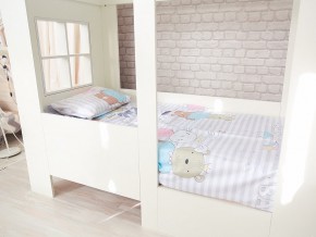 Кровать детская Теремок без ящика белая в Челябинске - chelyabinsk.magazinmebel.ru | фото - изображение 2