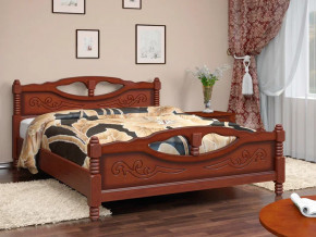 Кровать Елена-4 1200 Орех в Челябинске - chelyabinsk.magazinmebel.ru | фото