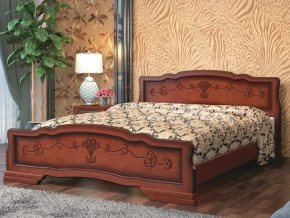 Кровать Карина-6 1200 Орех в Челябинске - chelyabinsk.magazinmebel.ru | фото