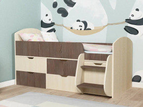 Кровать Малыш-7 Дуб-Бодега в Челябинске - chelyabinsk.magazinmebel.ru | фото
