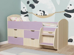 Кровать Малыш-7 Дуб-Ирис в Челябинске - chelyabinsk.magazinmebel.ru | фото