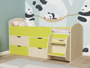 Кровать Малыш-7 Дуб-лайм в Челябинске - chelyabinsk.magazinmebel.ru | фото - изображение 1