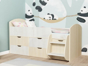 Кровать Малыш-7 Дуб-Винтерберг в Челябинске - chelyabinsk.magazinmebel.ru | фото - изображение 1