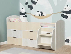 Кровать Малыш-7 Винтербер-Дуб в Челябинске - chelyabinsk.magazinmebel.ru | фото