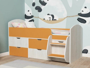Кровать Малыш-7 Винтербер-Оранжевый в Челябинске - chelyabinsk.magazinmebel.ru | фото - изображение 1