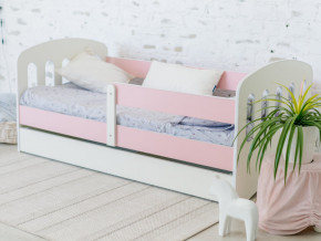 Кровать Малыш с ящиком розовый в Челябинске - chelyabinsk.magazinmebel.ru | фото - изображение 1