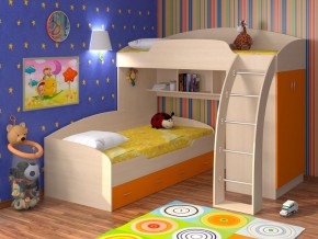 Кровать Соня 1+2 Оранжевый в Челябинске - chelyabinsk.magazinmebel.ru | фото - изображение 1