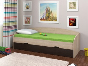 Кровать Соня 2 сонома-венге в Челябинске - chelyabinsk.magazinmebel.ru | фото - изображение 1