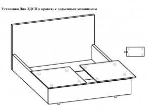 Кровать Токио норма 120 с механизмом подъема и дном ЛДСП в Челябинске - chelyabinsk.magazinmebel.ru | фото - изображение 5