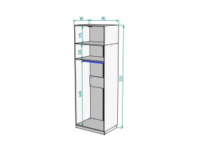 Шкаф Malta light H287 с антресолью HA2 Белый в Челябинске - chelyabinsk.magazinmebel.ru | фото - изображение 2