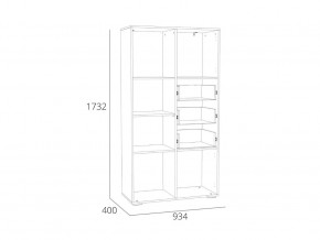 Стеллаж Элиот НМ 041.73 в Челябинске - chelyabinsk.magazinmebel.ru | фото - изображение 2