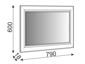 Зеркало Саванна М07 в Челябинске - chelyabinsk.magazinmebel.ru | фото - изображение 2